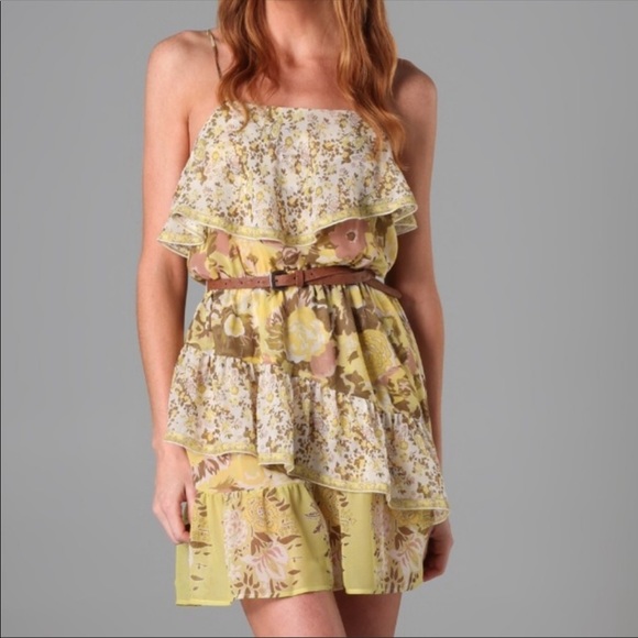 joie yellow dress